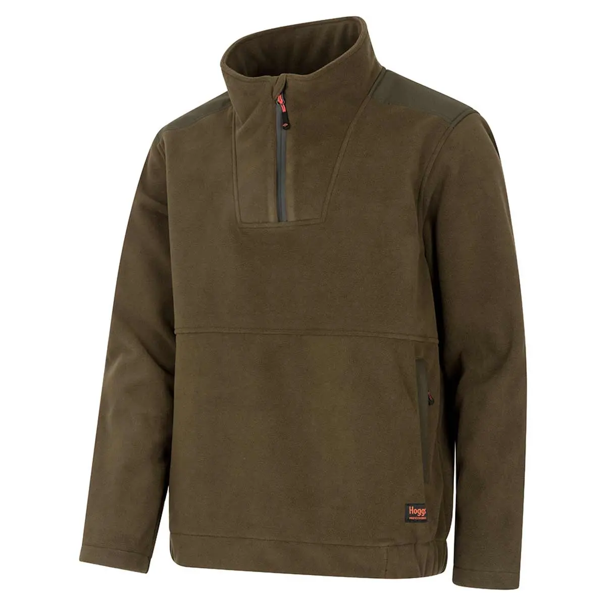 Hoggs Of Fife Green King Ii Stormproof ¼ Zip Bonded-Fleece 1