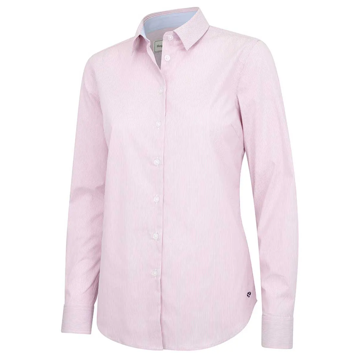 Hoggs Of Fife Ingliston Ladies Stretch Stripe Shirt 1
