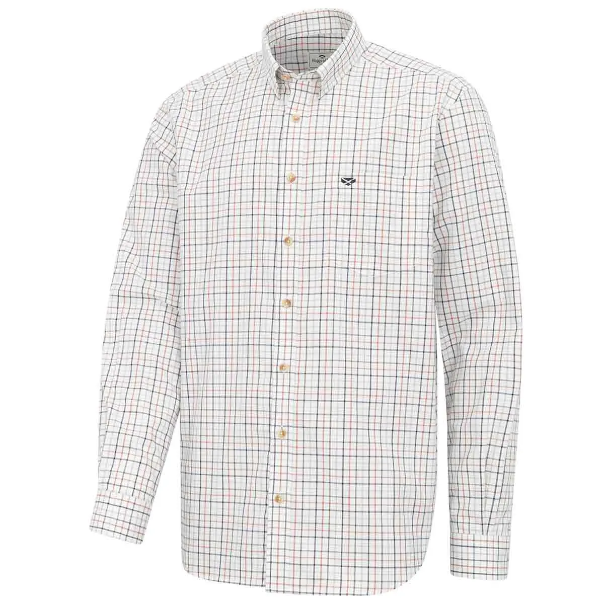 Hoggs Of Fife Inverness Cotton Tattersall Shirt 1