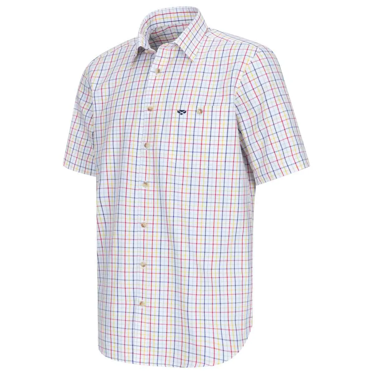 Hoggs Of Fife Kessock Short Sleeve Tattersall Shirt 1