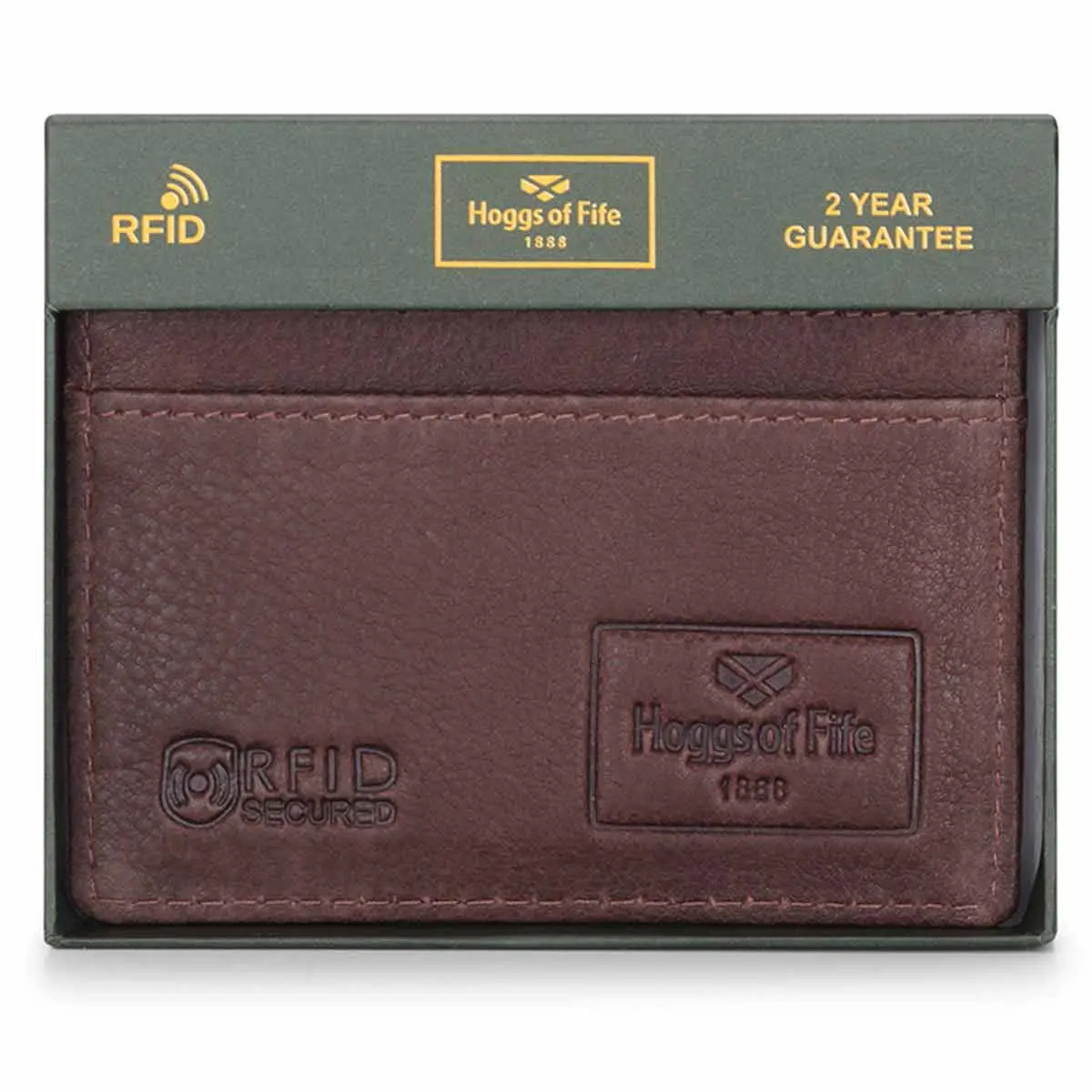Hoggs Of Fife Monarch Leather Credit Card Holder 1