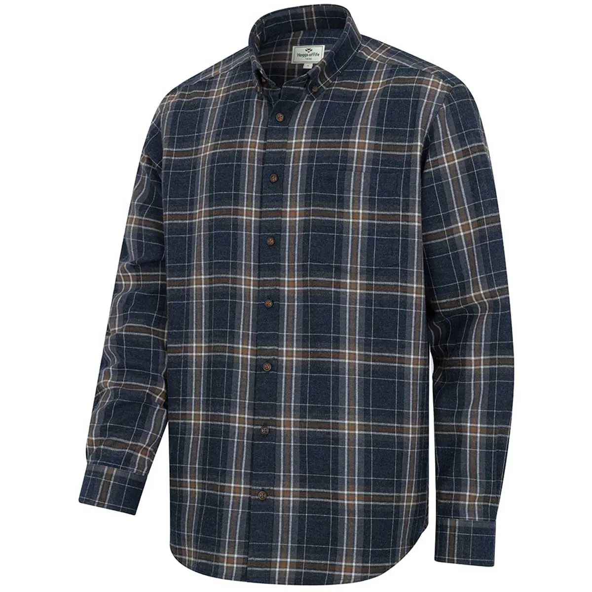 Hoggs Of Fife Pitlessie Flannel Check Shirt 1
