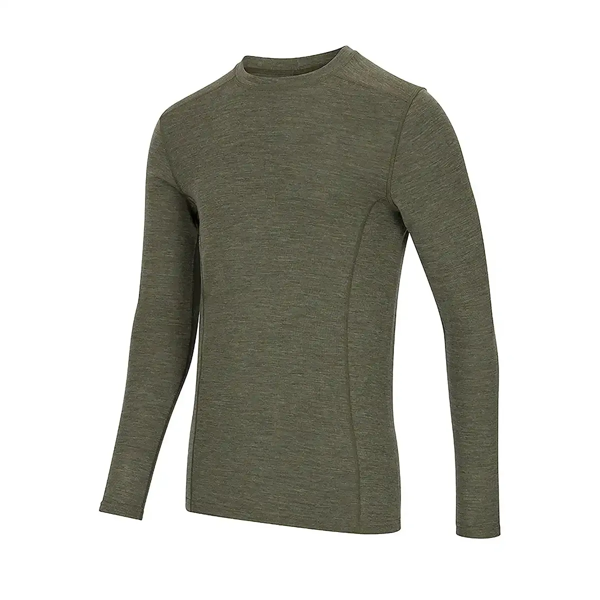 Hoggs Of Fife 100% Merino Wool Crew Neck Long Sleeve Base Layer 1