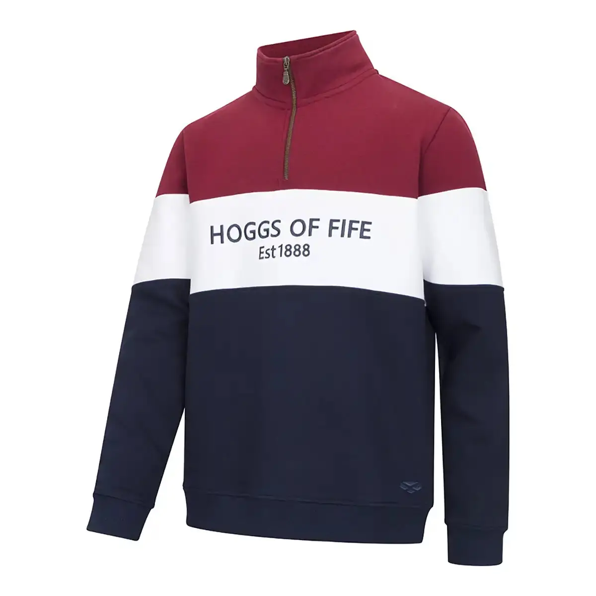 Hoggs of Fife Dumfries 1888 Men's Quarter-Zip Sweatshirt - Image 8