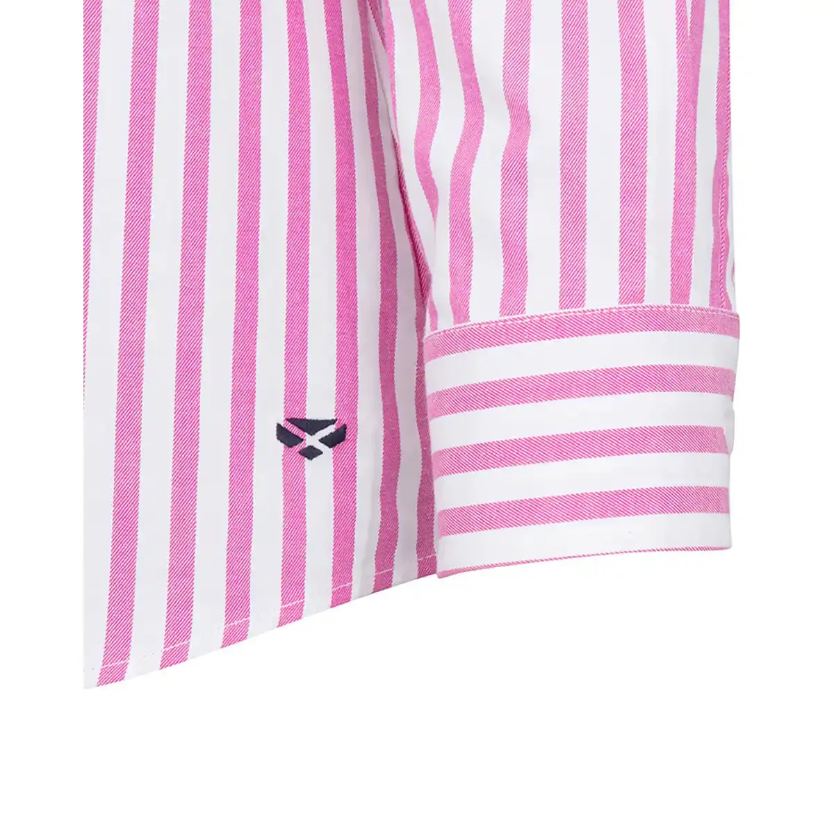 Hoggs Of Fife Sophia Ladies Oversized Stripe Shirt 3