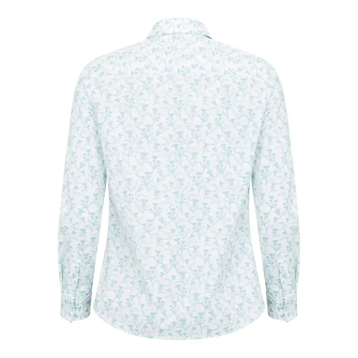 Hoggs Of Fife Ladies Thistle Print Shirt 2