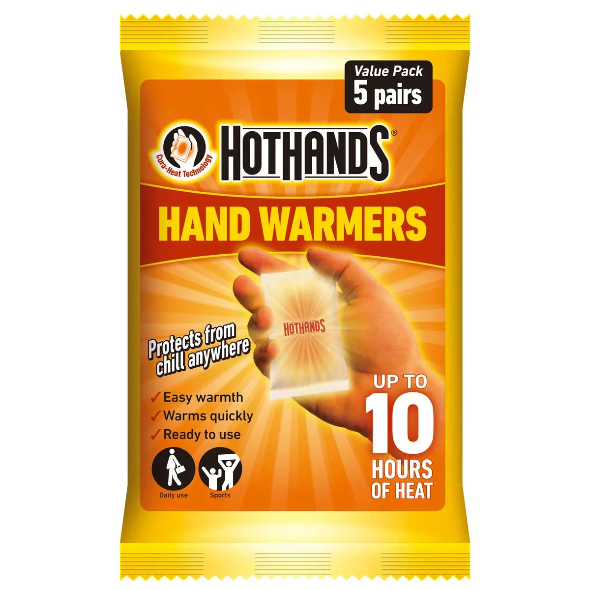 Hothands Hand Warmers - Pack Of 5 1