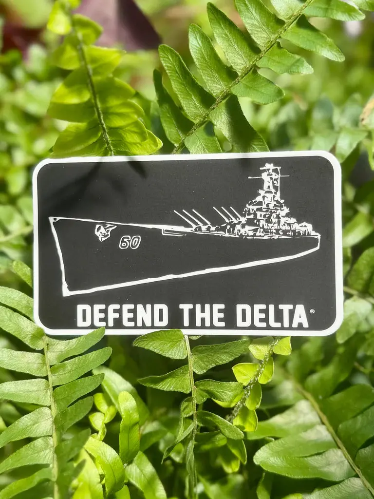 Defend The Delta® Sticker 1