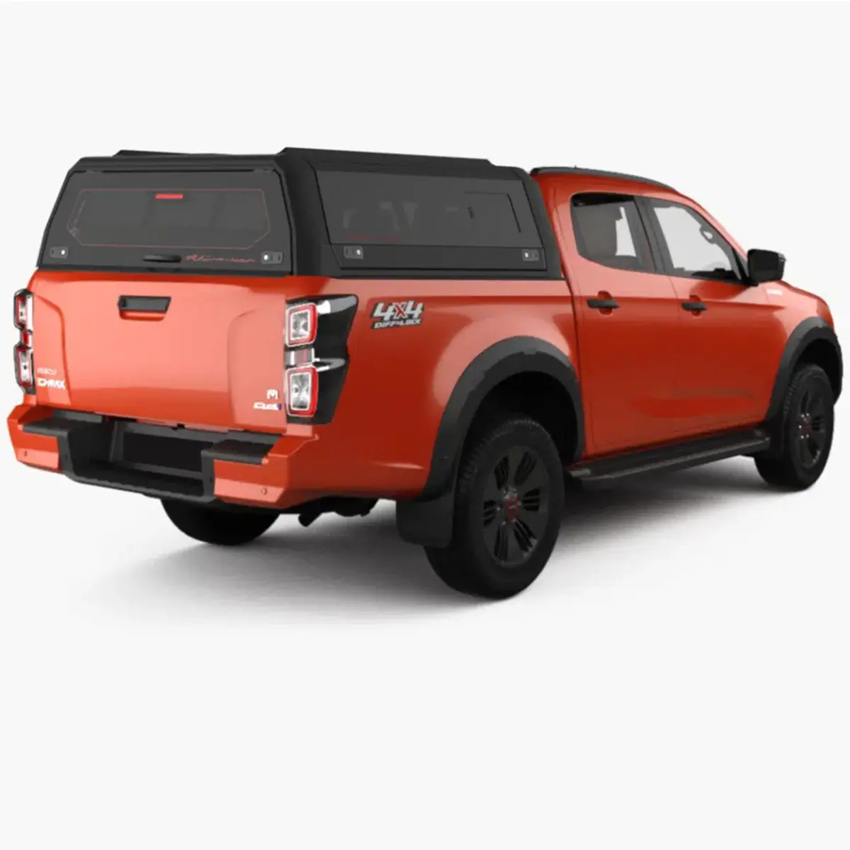 Isuzu D-Max 2021+ Dual Cab Xtreme Caprax Canopy By Rhinoman 1