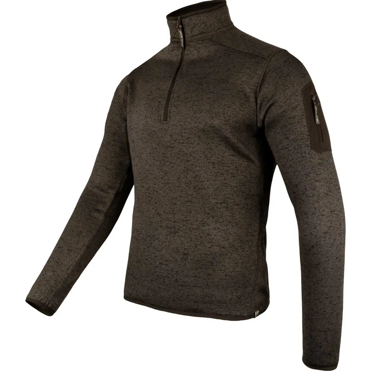 Jack Pyke Melange Quarter Zip Fleece 1
