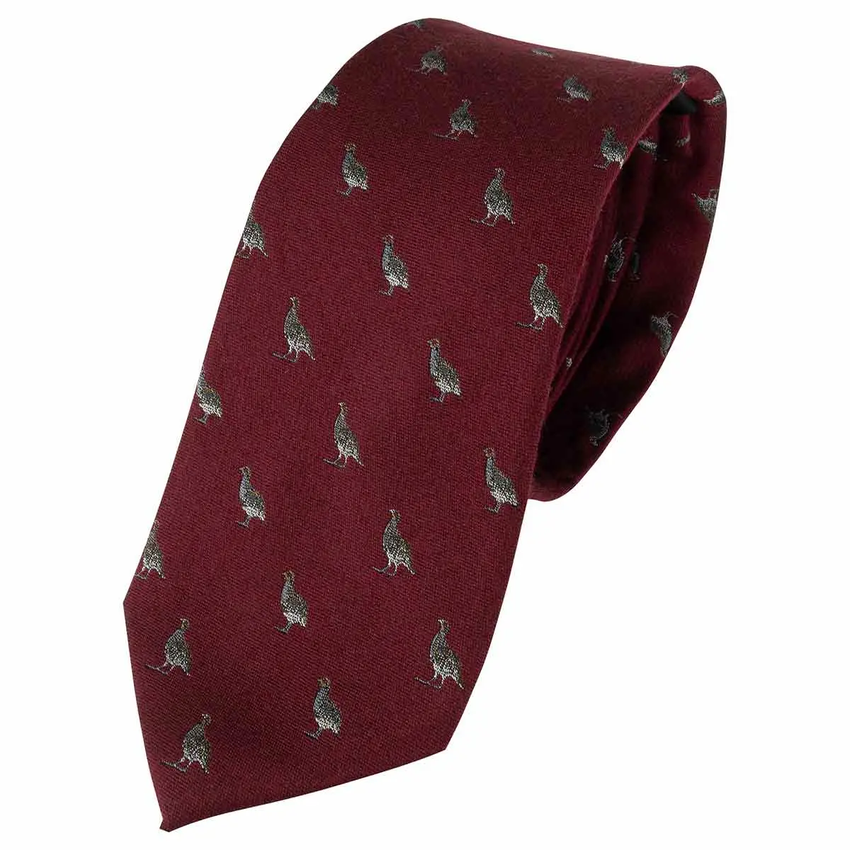 Jack Pyke Silk Tie Partridge 1