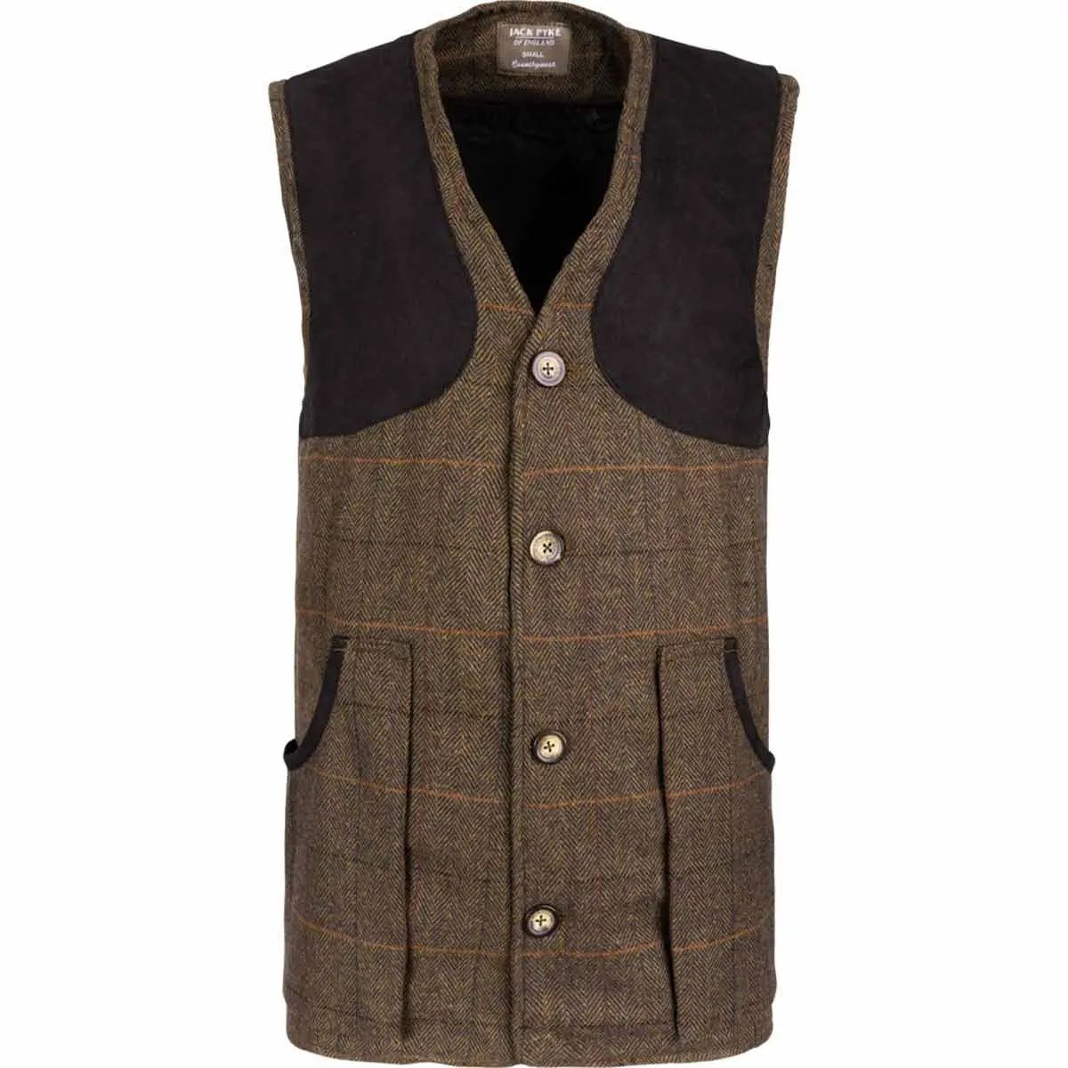 Jack Pyke Tweed Shooting Vest 1
