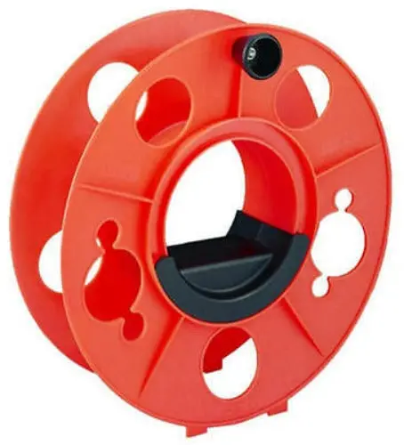 Bayco Kw-110 11" Heavy Duty Impact Resistant Orange Extension Cord Storage Reel - Quantity Of 3 1