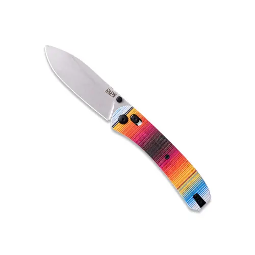 Knafs Lander 2 Pocket Knife - Mexican Blanket G10 1