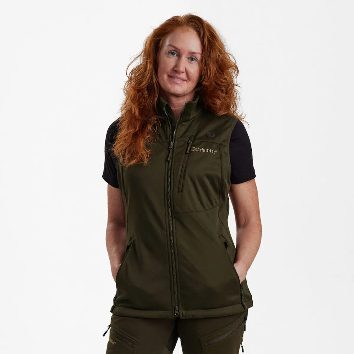Deerhunter Lady Excape Softshell Waistcoat 5