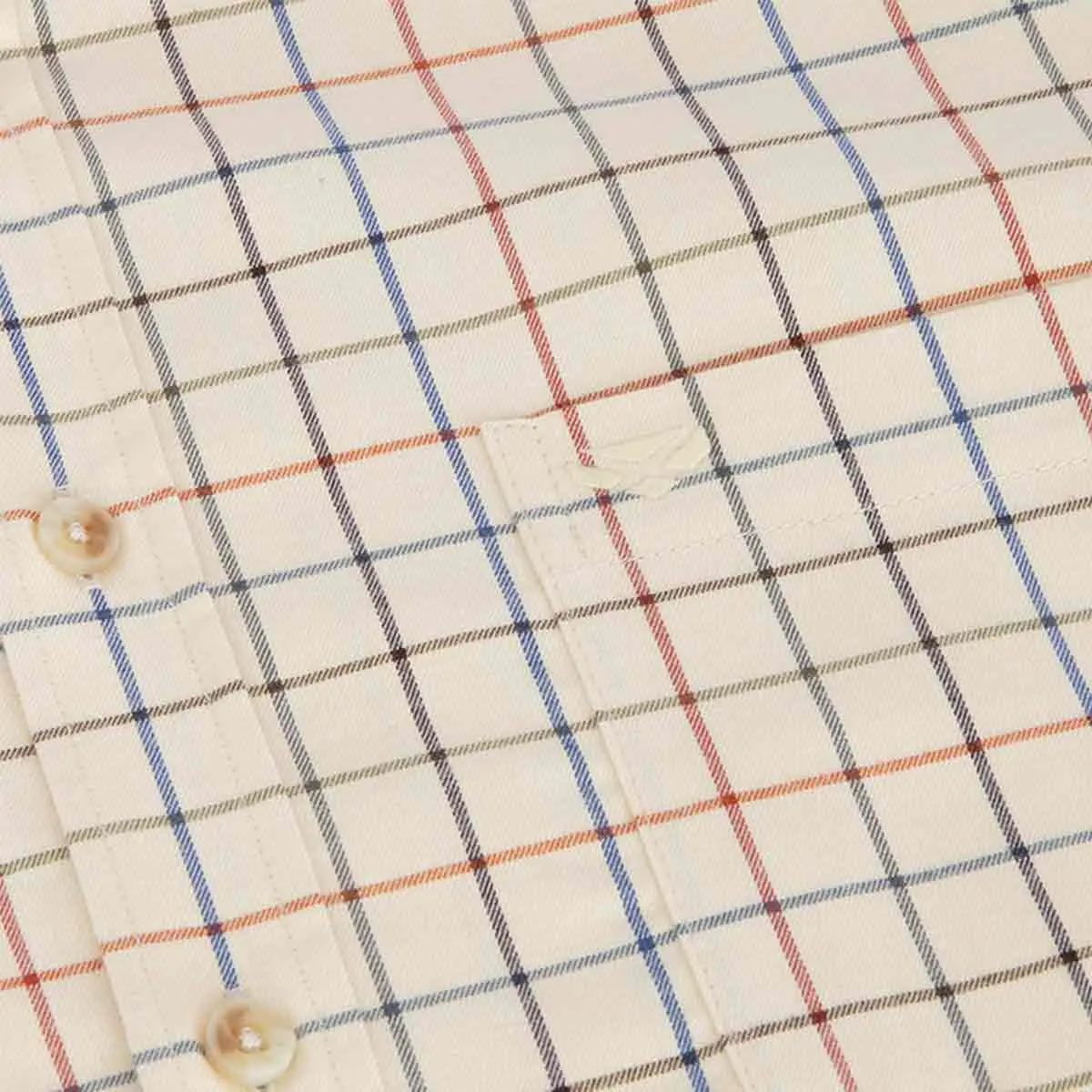 Hoggs Of Fife Laird Premier Tattersall Check Shirt 3