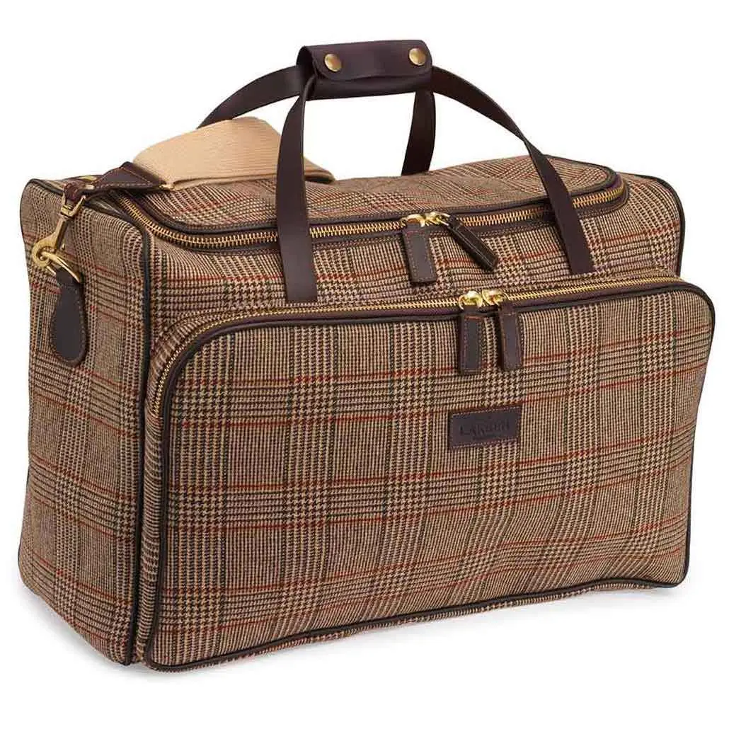 Laksen Cavendish Tweed Weekender Bag 1