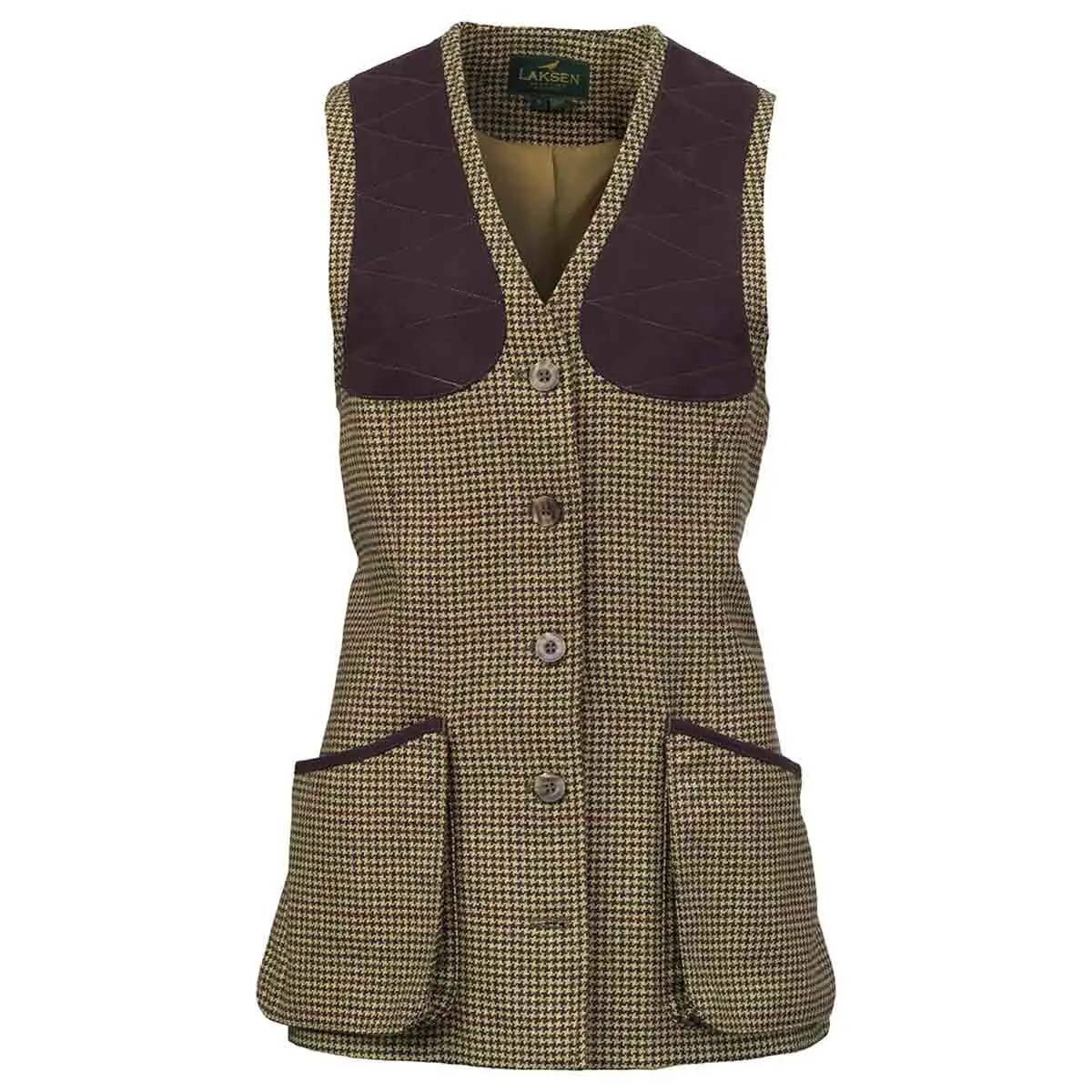 Laksen Lily Women's Beauly Tweed Shooting Vest 1