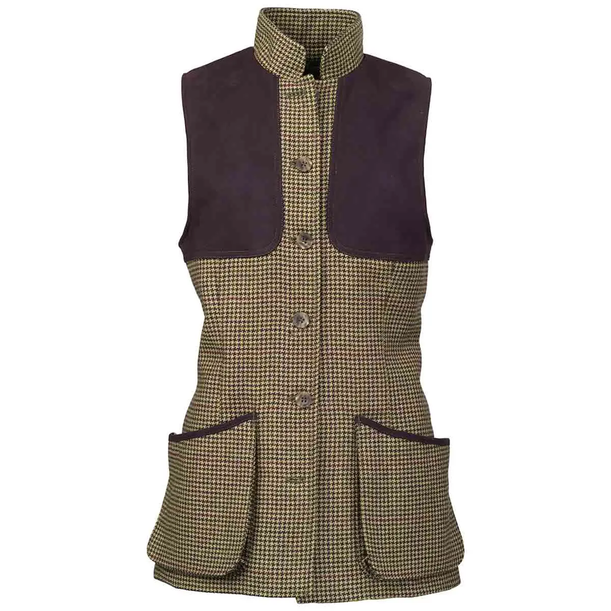 Laksen Lily Women's Penrith Tweed Shooting Vest 1