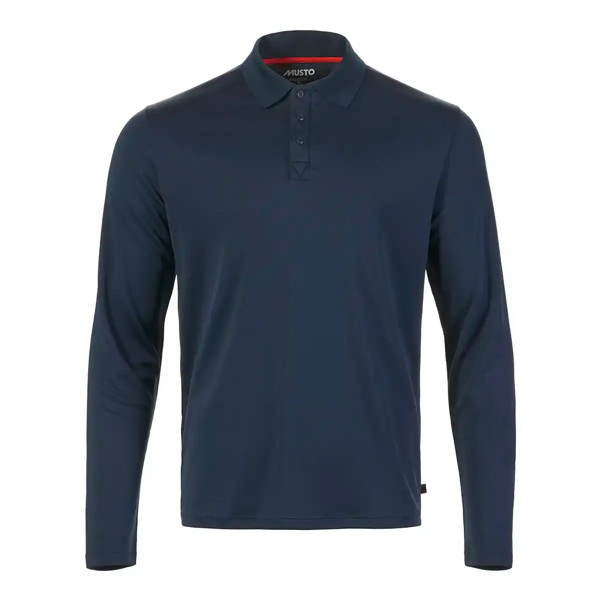 Musto Men's Evo Crew Sunblock Long-Sleeve Polo Shirt 1