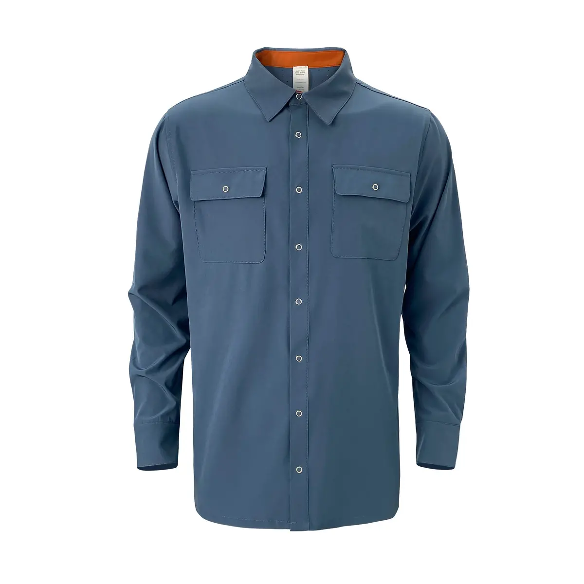 Rbo Men's Long Sleeve Tech Button Up 4