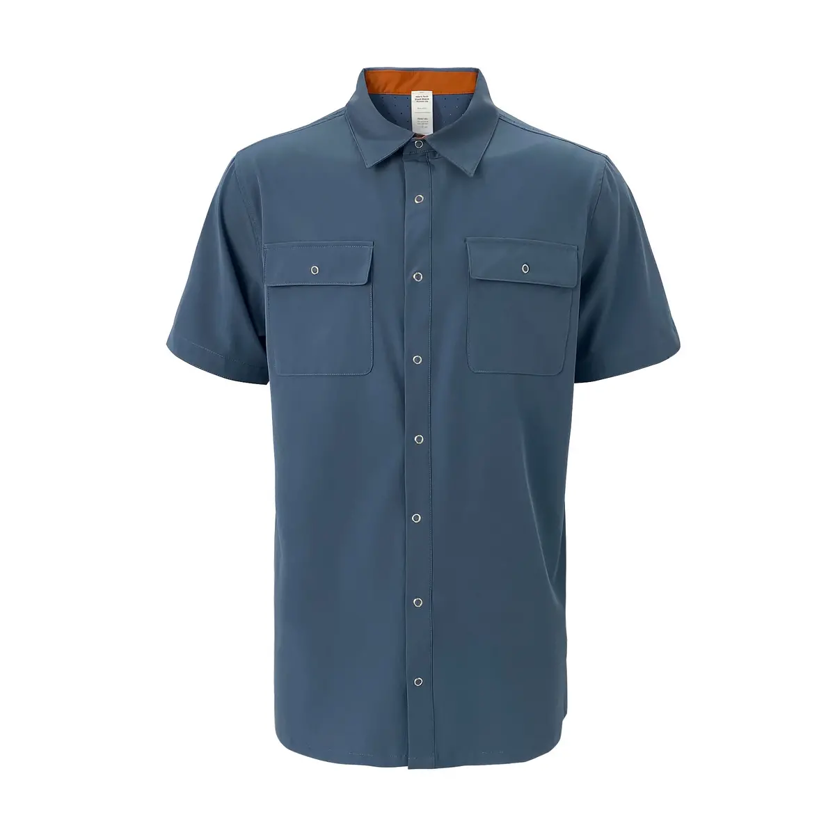 Rbo Men's Short Sleeve Tech Button Up 1