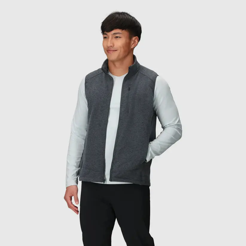 Men’S Crescent Fleece Vest – Merino Wool & Recycled Polyester 5