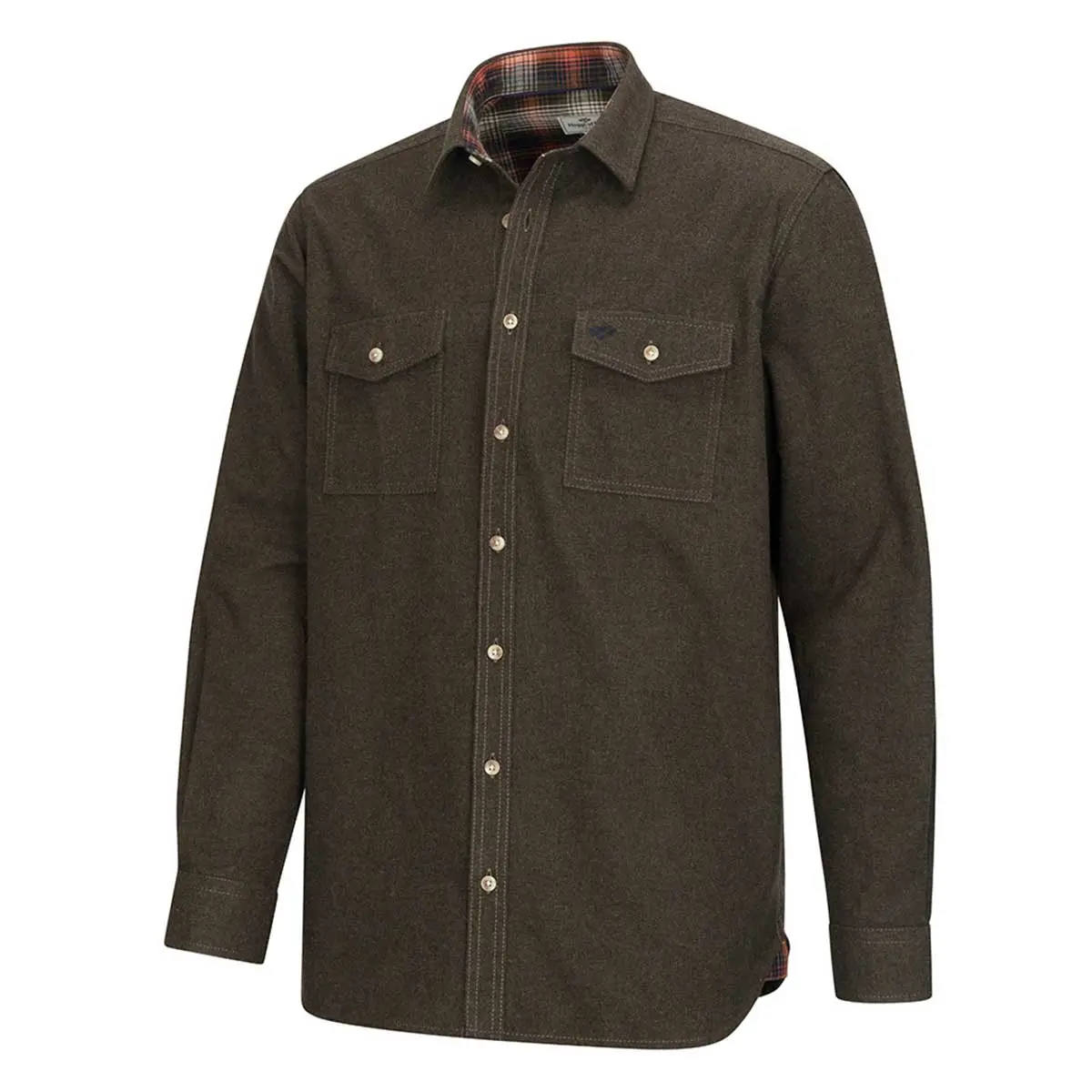 Hoggs Of Fife Moy Moleskin Shirt 1