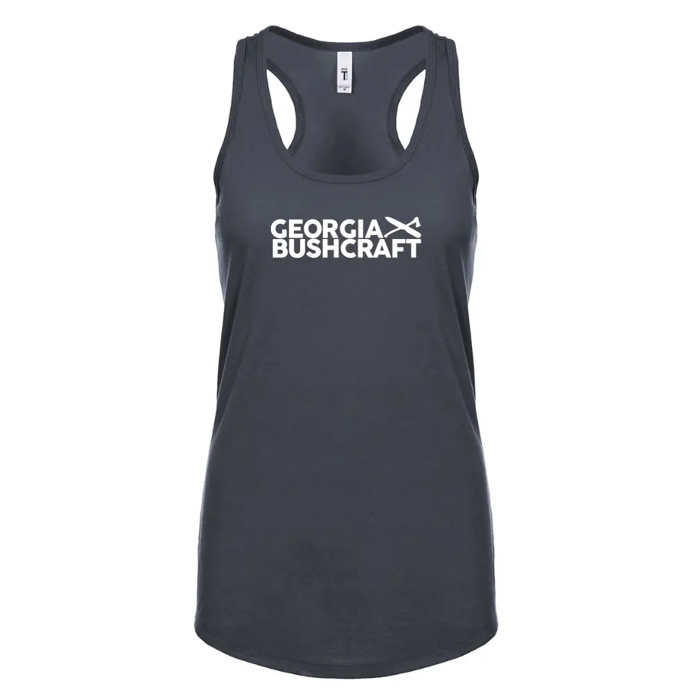 Georgia Bushcraft Logo Tank Top - Indigo 1
