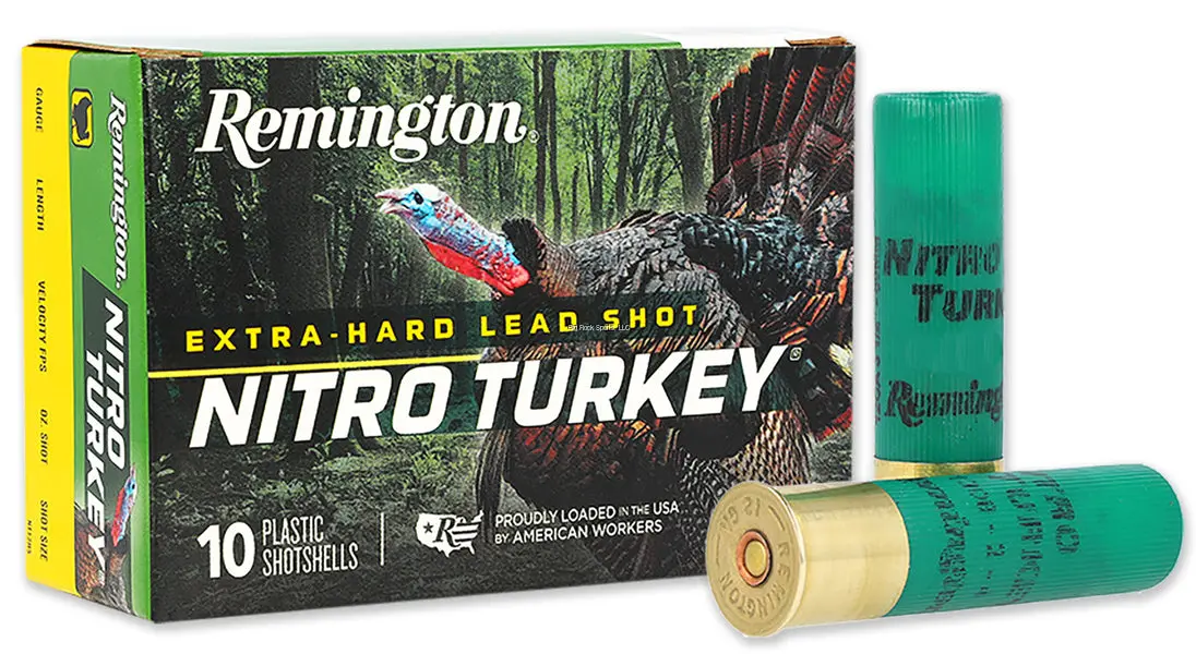 12 Gauge Remington Nitro Turkey 4 Shot Size 1