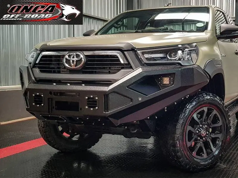 Onca Hilux 2021 Bull Bar Lrx-F (No Pipework) 1