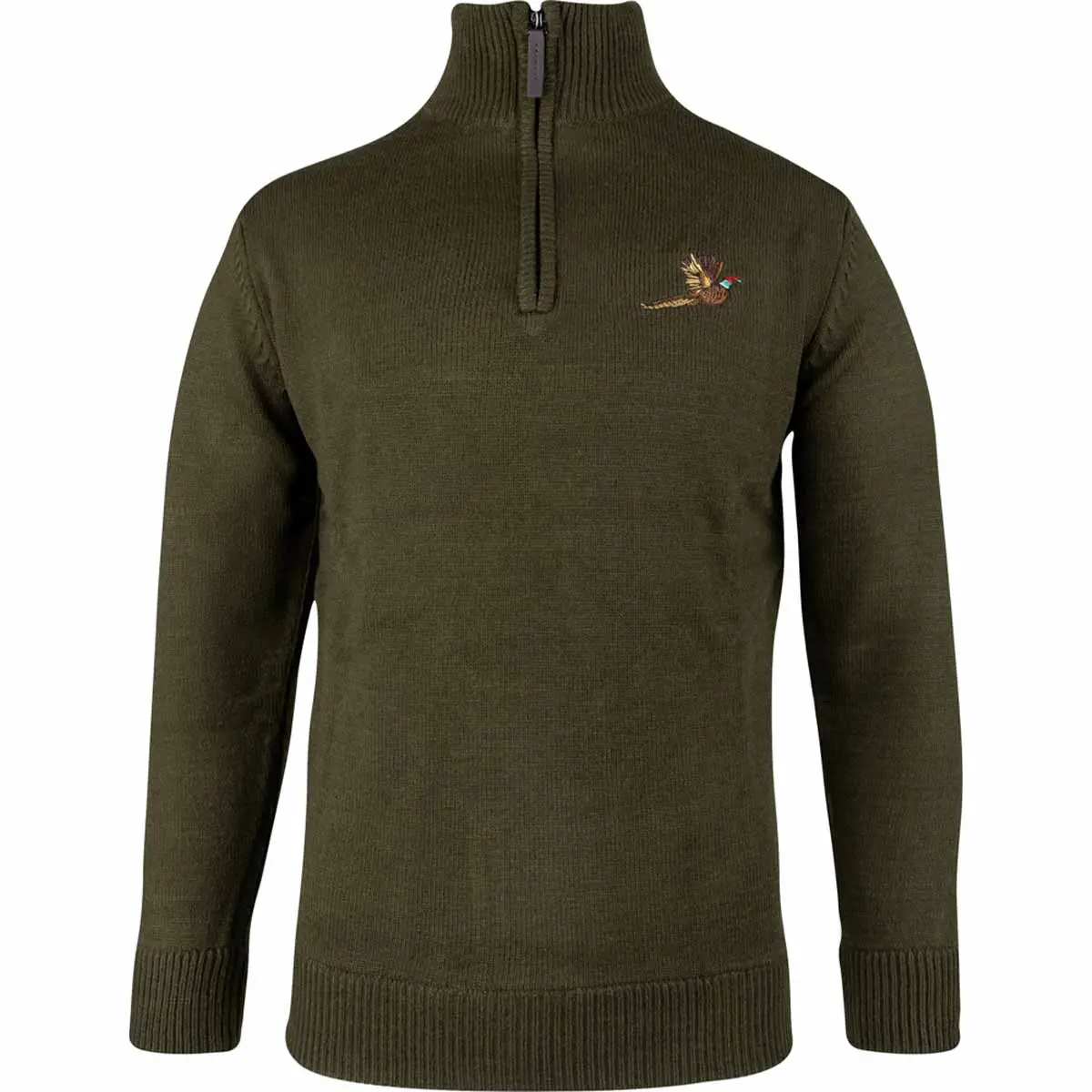 Jack Pyke Pheasant Zip Neck Pullover 1