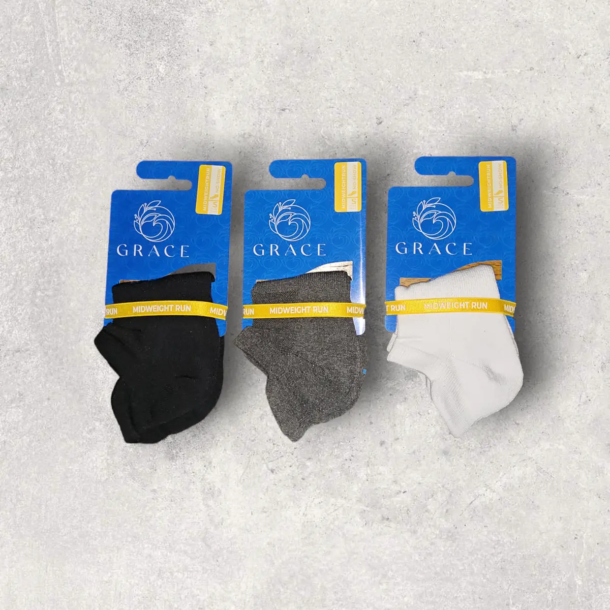 Grace Cushioned No Show Running Socks 1