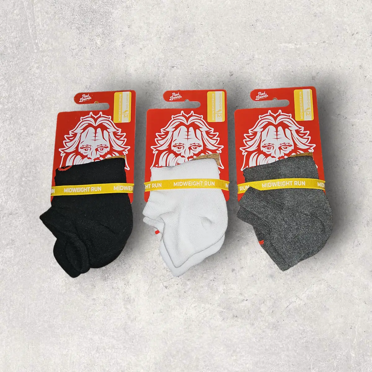 Rbo Cushioned No Show Running Socks 1