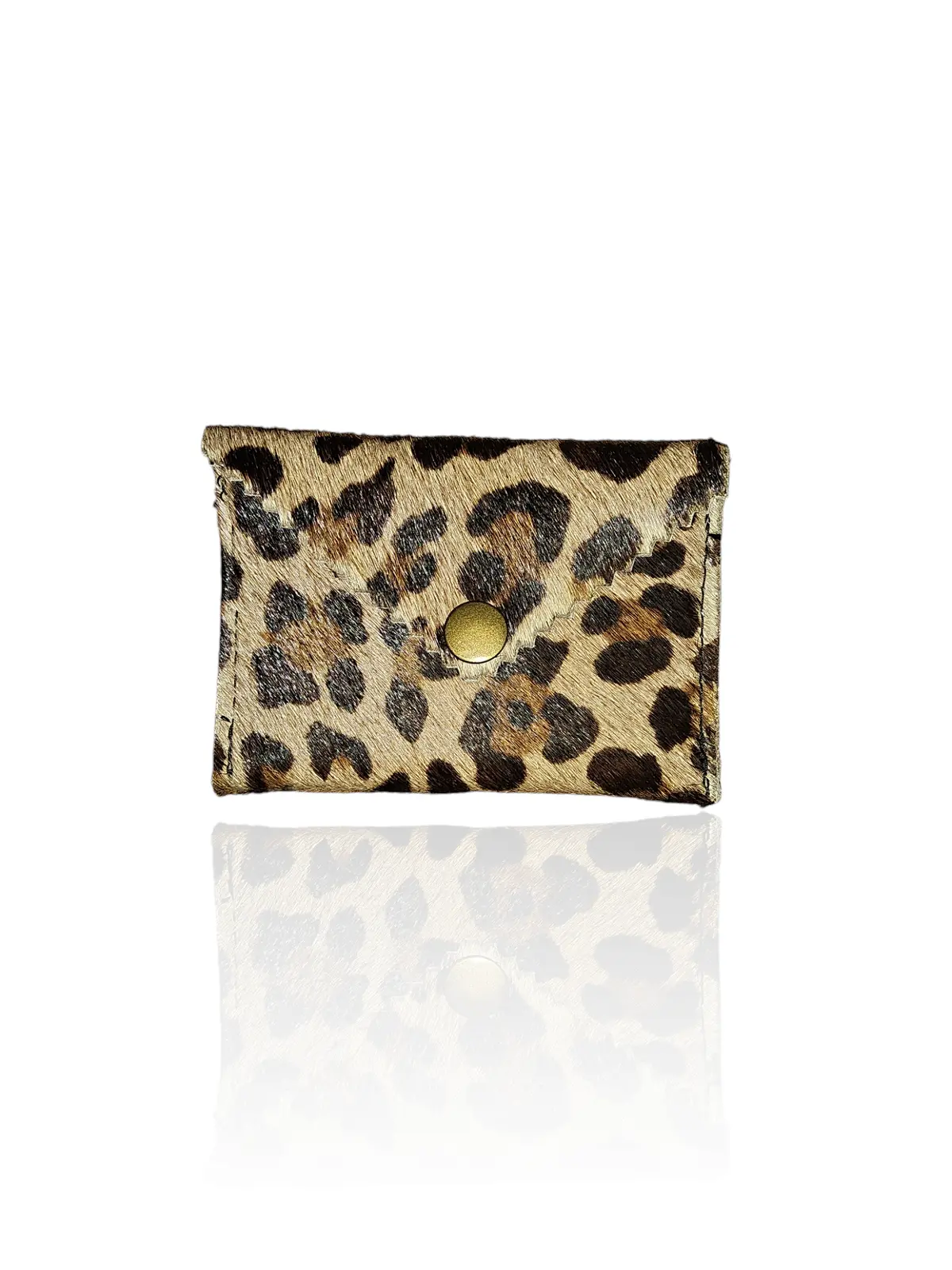 Reynold's Leather Leopard Print Wallet 1