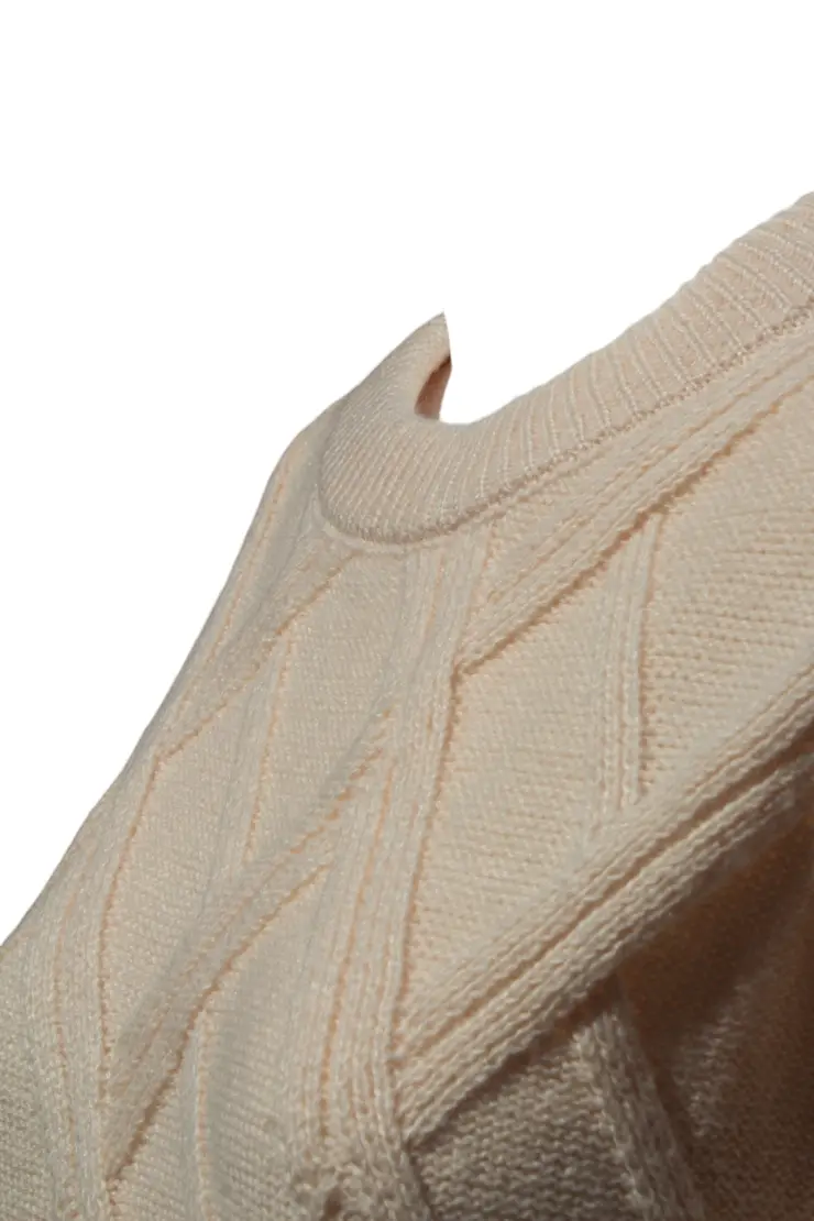 Grace Bienville Cable Knit Sweater 4