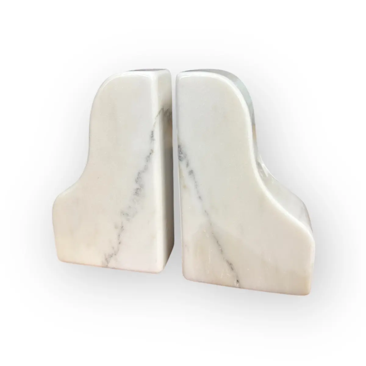 Marble Book-Ends 1