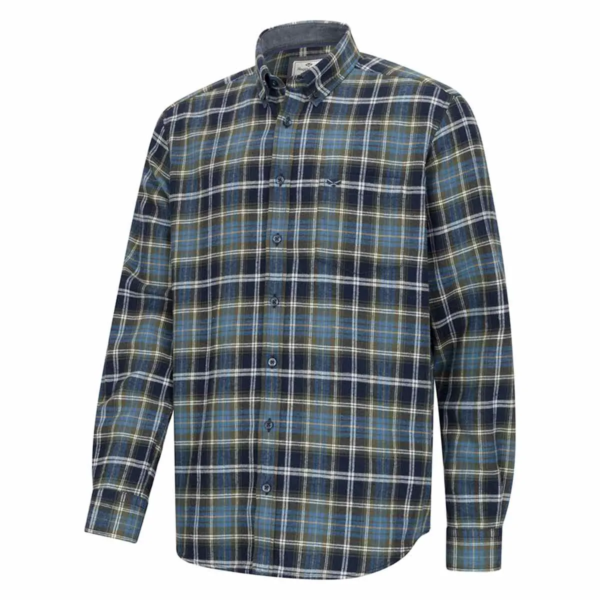 Hoggs Of Fife Pitcairn Flannel Checked Shirt 1