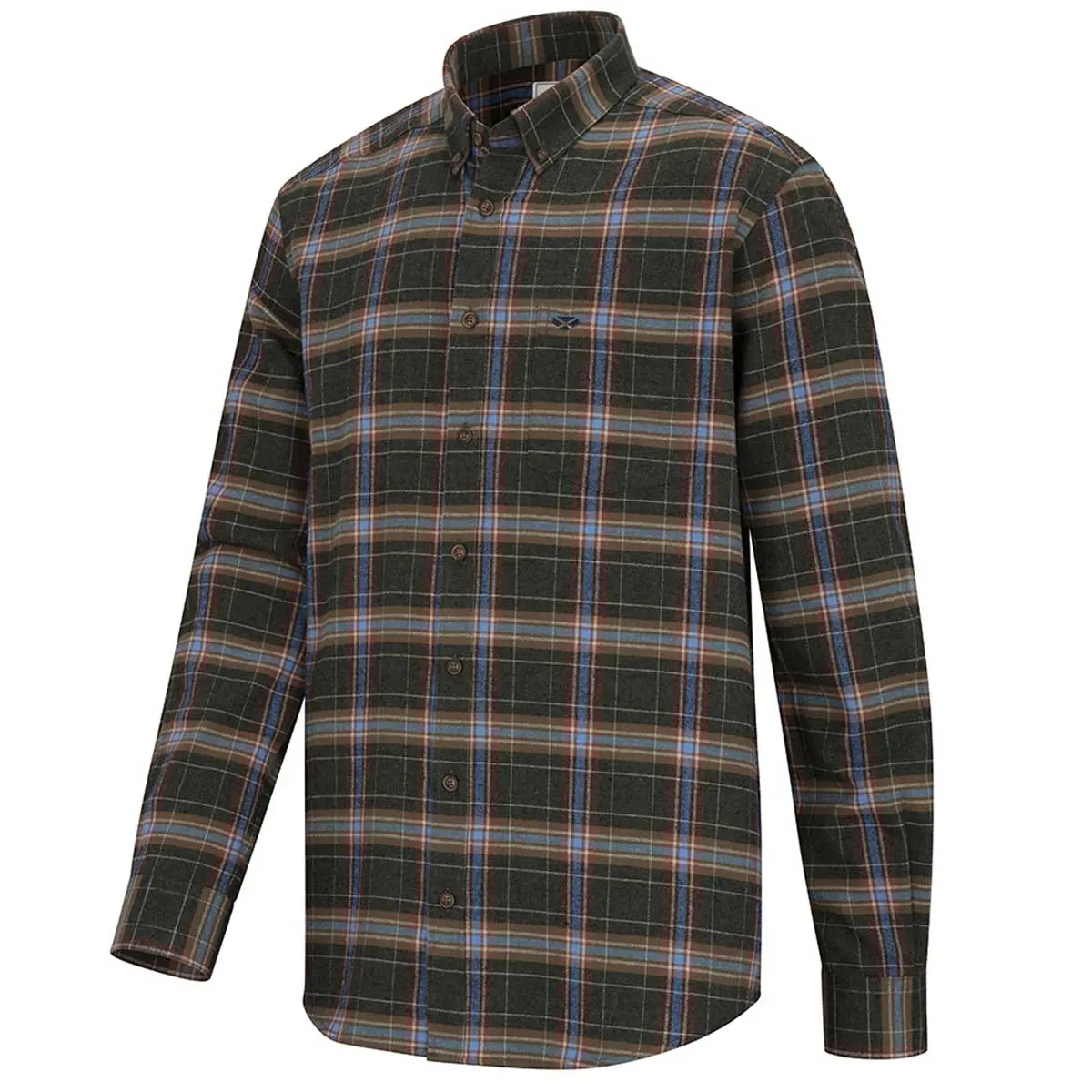 Hoggs Of Fife Pitlessie Flannel Check Shirt 7