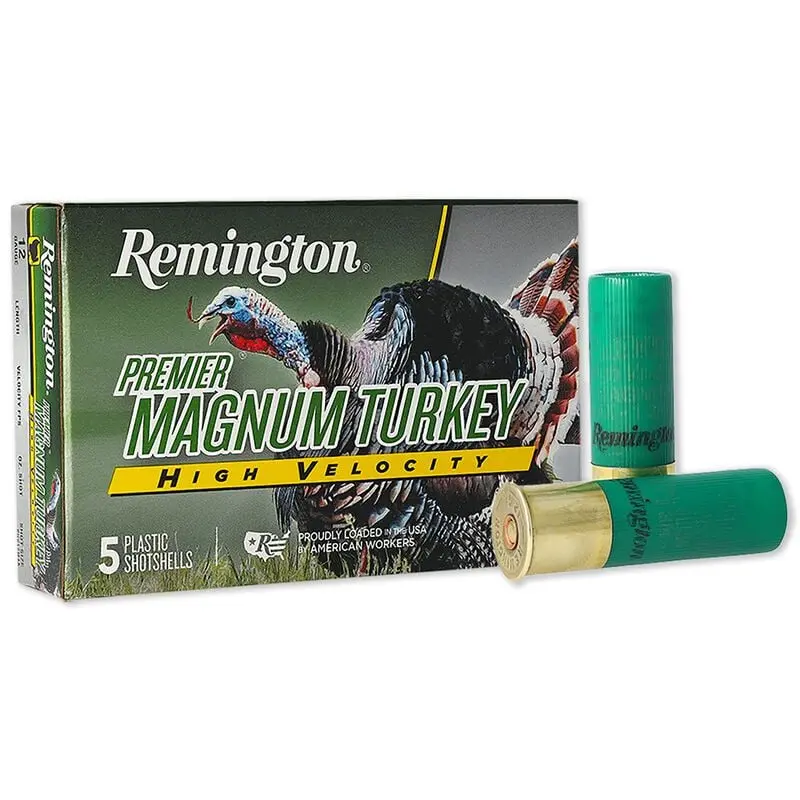 12 Gauge Remington Premier Magnum Turkey High Velocity 5 Shot Size 1