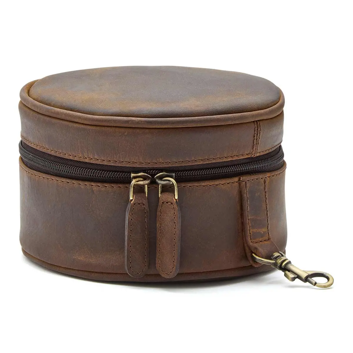 Chatham Premium Antique Oiled Leather Hearing Protection Case 1