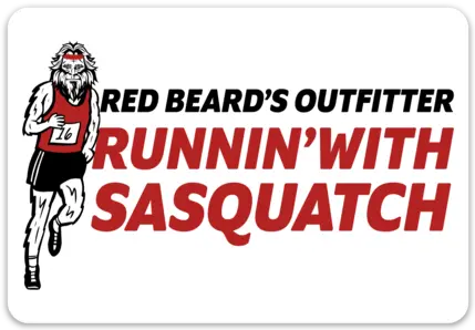 Runnin' With Sasquatch Sticker 1