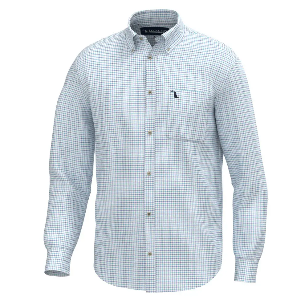 Local Boy Outfitters Blythe Dress Shirt – Bamboo Blend Button Down 1