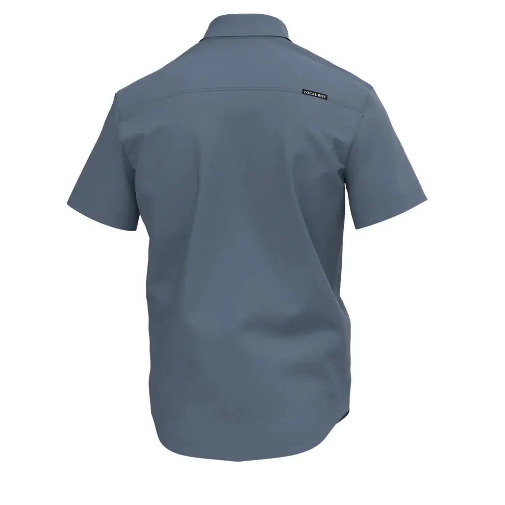 Local Boy Outfitters Low Country Button Down – Mint Fishing Shirt 5