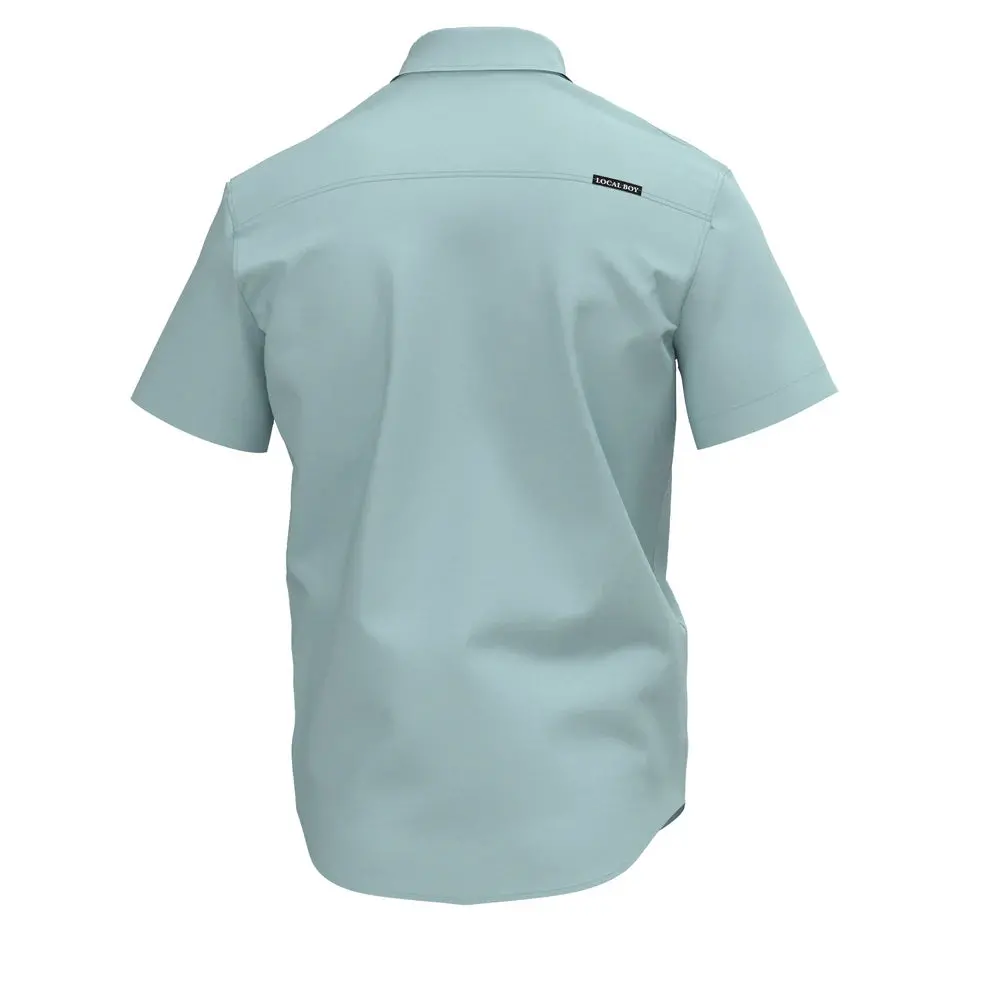 Local Boy Outfitters Low Country Button Down – Mint Fishing Shirt 2