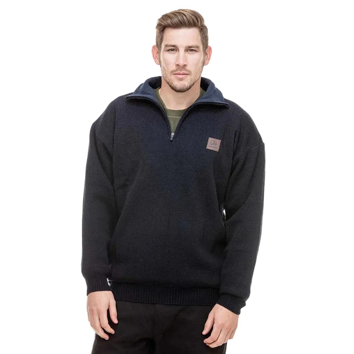 Swanndri Rhino Stormshield Windproof Lined Wool Jersey 1