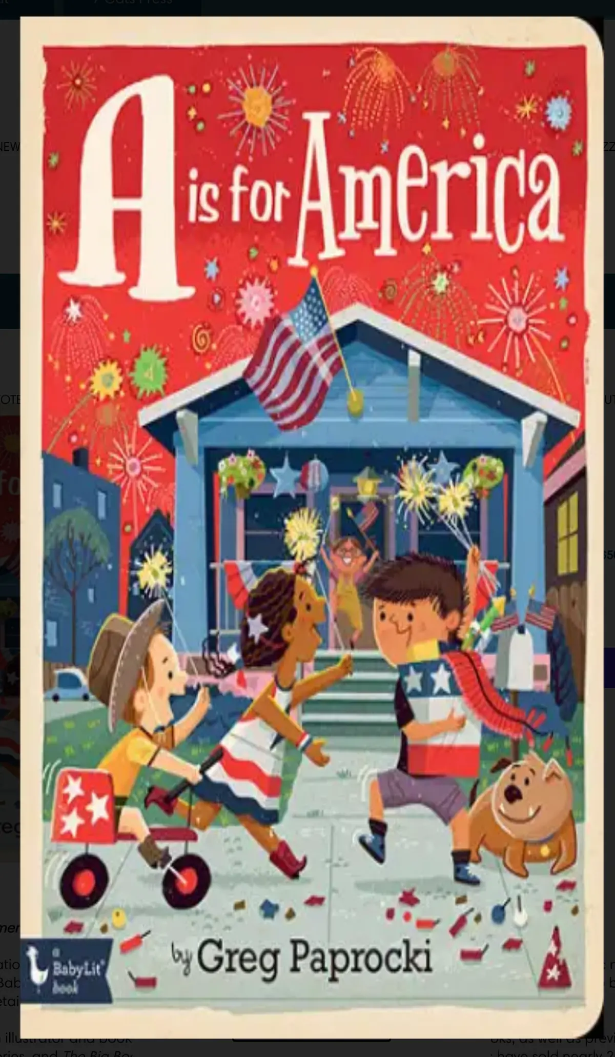 A Is For America: Alphabet Book 1