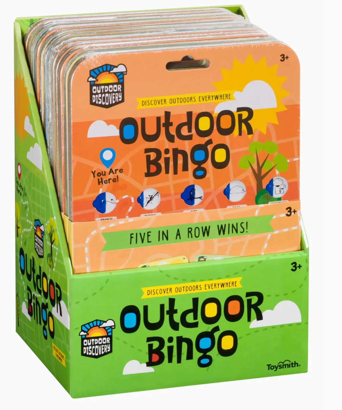 Outdoor Discovery Outdoor Bingo 4 Pack-Travel Or Yard Game 1