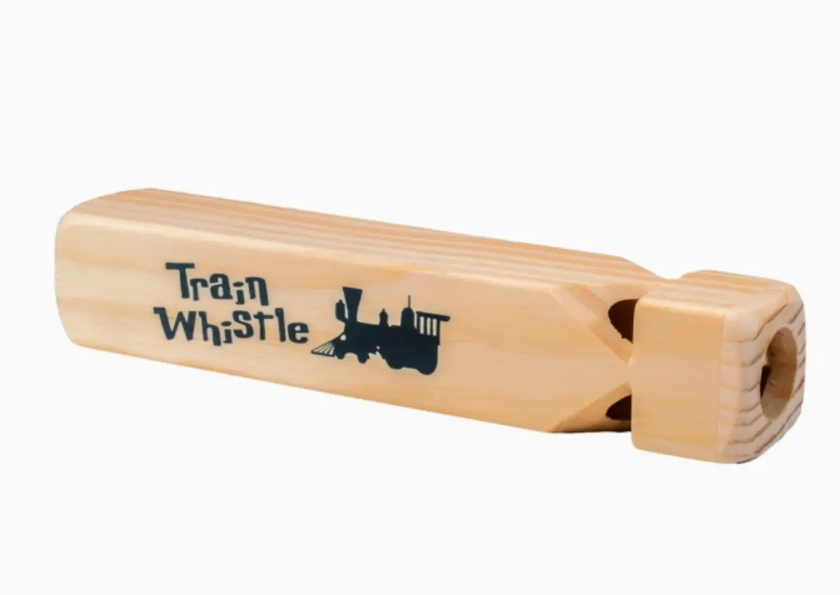 Neato! 7.5" Classic Wooden Train Whistle 1