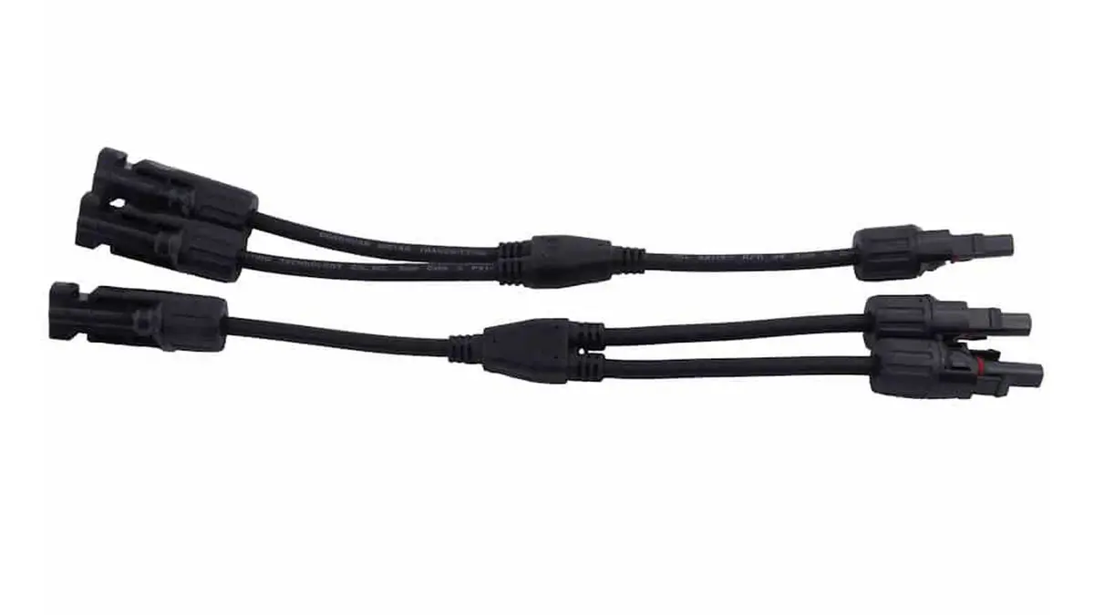 Solar Y Connector Pair 1